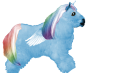 Size: 586x353 | Tagged: safe, rainbow dash, fluffy pony, g4, realistic