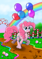 Size: 850x1180 | Tagged: safe, artist:chocolatechilla, pinkie pie, earth pony, pony, g4, female, solo