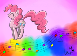 Size: 850x623 | Tagged: safe, artist:chocolatechilla, pinkie pie, earth pony, pony, g4, female, mare, solo