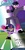 Size: 810x1600 | Tagged: safe, artist:nicktoonhero, twilight sparkle, human, twilight unbound, g4, clothes, dark skin, humanized, skirt, tumblr, werelight shine