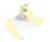 Size: 3000x2529 | Tagged: safe, artist:nianara, derpy hooves, alicorn, pony, g4, alicornified, derpicorn, female, high res, mare, princess derpy, race swap, simple background, solo, transparent background