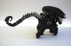 Size: 1534x990 | Tagged: safe, alien, xenomorph, alien (franchise), customized toy, irl, photo, toy