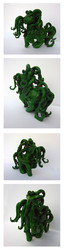 Size: 1417x5502 | Tagged: safe, cthulhu, cthulhu mythos, customized toy, irl, photo, toy