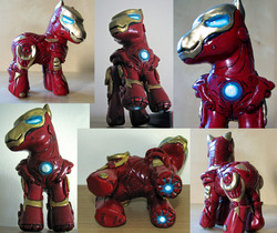 Size: 1581x1329 | Tagged: safe, customized toy, irl, iron man, photo, toy
