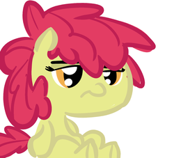 Size: 1100x1000 | Tagged: safe, artist:tess, apple bloom, earth pony, pony, g4, female, solo