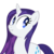 Size: 800x800 | Tagged: dead source, safe, artist:necromanteion, rarity, pony, unicorn, g4, my little pony: friendship is magic, the return of harmony, liarpony, scrunchy face, simple background, solo, transparent background, vector, wet, wet mane, wet mane rarity, wrong eye shape