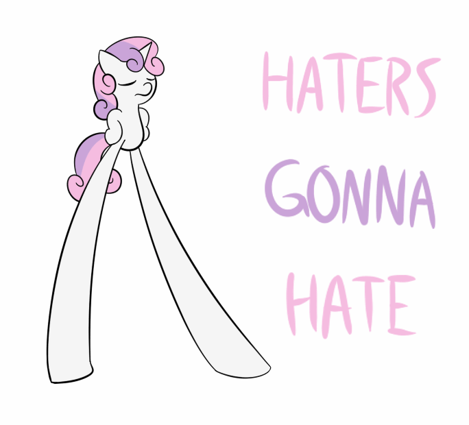 Haters Gonna Hate Gif Horse
