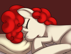 Size: 1819x1399 | Tagged: safe, artist:kloudmutt, twist, g4, bed, sleeping