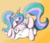 Size: 3700x3167 | Tagged: safe, artist:efrejok, princess celestia, alicorn, pony, g4, cloud, female, high res, mare, solo