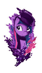 Size: 800x1400 | Tagged: safe, artist:ppdraw, twilight sparkle, g4, clothes, hat, scarf, top hat