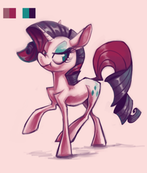 Size: 500x586 | Tagged: safe, artist:electriczebra, rarity, pony, g4, female, reference sheet, solo