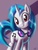 Size: 800x1066 | Tagged: dead source, safe, artist:swaetshrit, dj pon-3, vinyl scratch, pony, unicorn, g4, cute, female, smiling, solo, vinylbetes, wrong eye color