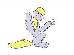 Size: 1280x947 | Tagged: safe, artist:mofetafrombrooklyn, derpy hooves, pegasus, pony, g4, female, mare, solo