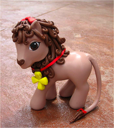 Size: 573x642 | Tagged: safe, pony, cowardly lion, customized toy, irl, photo, the wizard of oz, toy