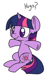 Size: 1400x2300 | Tagged: safe, artist:lustrous-dreams, twilight sparkle, pony, g4, cute, female, filly, hug request, sitting, smiling, solo, twiabetes