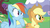 Size: 1366x768 | Tagged: safe, screencap, applejack, rainbow dash, g4, female, youtube caption, youtube link