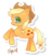 Size: 900x955 | Tagged: safe, artist:squidpox, applejack, earth pony, pony, g4, female, rearing, solo