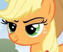 Size: 500x416 | Tagged: safe, applejack, earth pony, pony, g4, female, solo