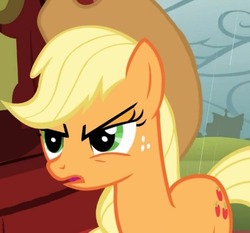 Size: 500x465 | Tagged: safe, applejack, earth pony, pony, g4, female, solo