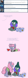 Size: 726x1973 | Tagged: safe, artist:carnifex, oc, oc only, oc:pick pocket, oc:velvet, ask velvet, ask, tumblr