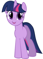 Size: 1026x1387 | Tagged: safe, artist:nicktoonhero, twilight sparkle, pony, unicorn, g4, female, mare, simple background, solo, transparent background, unicorn twilight, vector