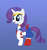 Size: 900x953 | Tagged: safe, artist:cardcaptorkatara, rarity, pony, unicorn, g4, sailor moon (series), sailor senshi, solo