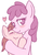 Size: 432x587 | Tagged: safe, artist:swaetshrit, berry punch, berryshine, ruby pinch, earth pony, pony, unicorn, g4, duo, duo female, female, filly, hug, like mother like daughter, like parent like child, mare, mother and child, mother and daughter