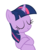 Size: 5954x6293 | Tagged: dead source, safe, artist:thatsgrotesque, twilight sparkle, pony, unicorn, a canterlot wedding, g4, absurd resolution, bust, crossed hooves, eyes closed, female, horn, mare, proud, simple background, smiling, smug, smuglight sparkle, solo, transparent background, unicorn twilight, vector
