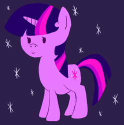 Size: 505x509 | Tagged: safe, artist:paintrolleire, twilight sparkle, pony, unicorn, g4, abstract background, female, mare, smiling, solo