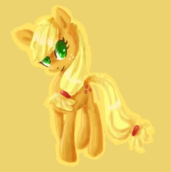 Size: 1092x1098 | Tagged: safe, artist:paintrolleire, applejack, earth pony, pony, g4, female, solo