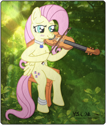 Size: 2038x2393 | Tagged: safe, artist:valorcrow, fluttershy, semi-anthro, g4, female, high res, solo