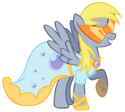 Size: 7675x6870 | Tagged: safe, artist:kres0185, derpy hooves, pegasus, pony, picture perfect pony, g4, absurd resolution, clothes, dress, female, mare, raised hoof, simple background, solo, transparent background, vector