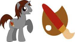 Size: 1024x572 | Tagged: safe, artist:tehjadeh, oc, oc only, oc:retsu, earth pony, pony, cutie mark, male, simple background, solo, stallion, transparent background