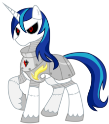 Size: 2442x2759 | Tagged: safe, artist:frankleonhart, shining armor, robot, g4, high res, male, simple background, solo, transparent background, vector