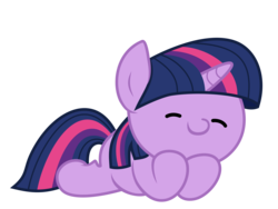 Size: 6000x4500 | Tagged: safe, artist:mamandil, artist:valcron, twilight sparkle, pony, unicorn, g4, absurd resolution, cute, eyes closed, female, filly, filly twilight sparkle, simple background, solo, transparent background, younger