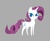 Size: 1100x900 | Tagged: safe, artist:daisyhead, rarity, pony, unicorn, g4, cute, female, gray background, looking at you, mare, pointy ponies, raribetes, simple background, smiling, solo, vector