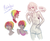 Size: 900x730 | Tagged: safe, artist:emmy, rainbow dash, human, g4, female, humanized, sketch dump, solo