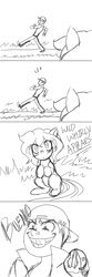 Size: 432x1296 | Tagged: safe, artist:the-orator, oc, oc:whirly willow, human, crossover, monochrome, pokémon, trainer