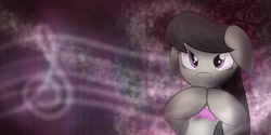 Size: 2000x1000 | Tagged: safe, artist:dshou, octavia melody, earth pony, pony, g4, female, solo, wallpaper