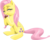 Size: 800x640 | Tagged: safe, artist:countcarbon, fluttershy, pony, g4, cookie, female, nom, solo