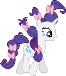Size: 7000x8034 | Tagged: safe, artist:lightningtumble, rarity, pony, unicorn, g4, absurd resolution, alternate hairstyle, female, horn, mare, simple background, solo, transparent background, vector