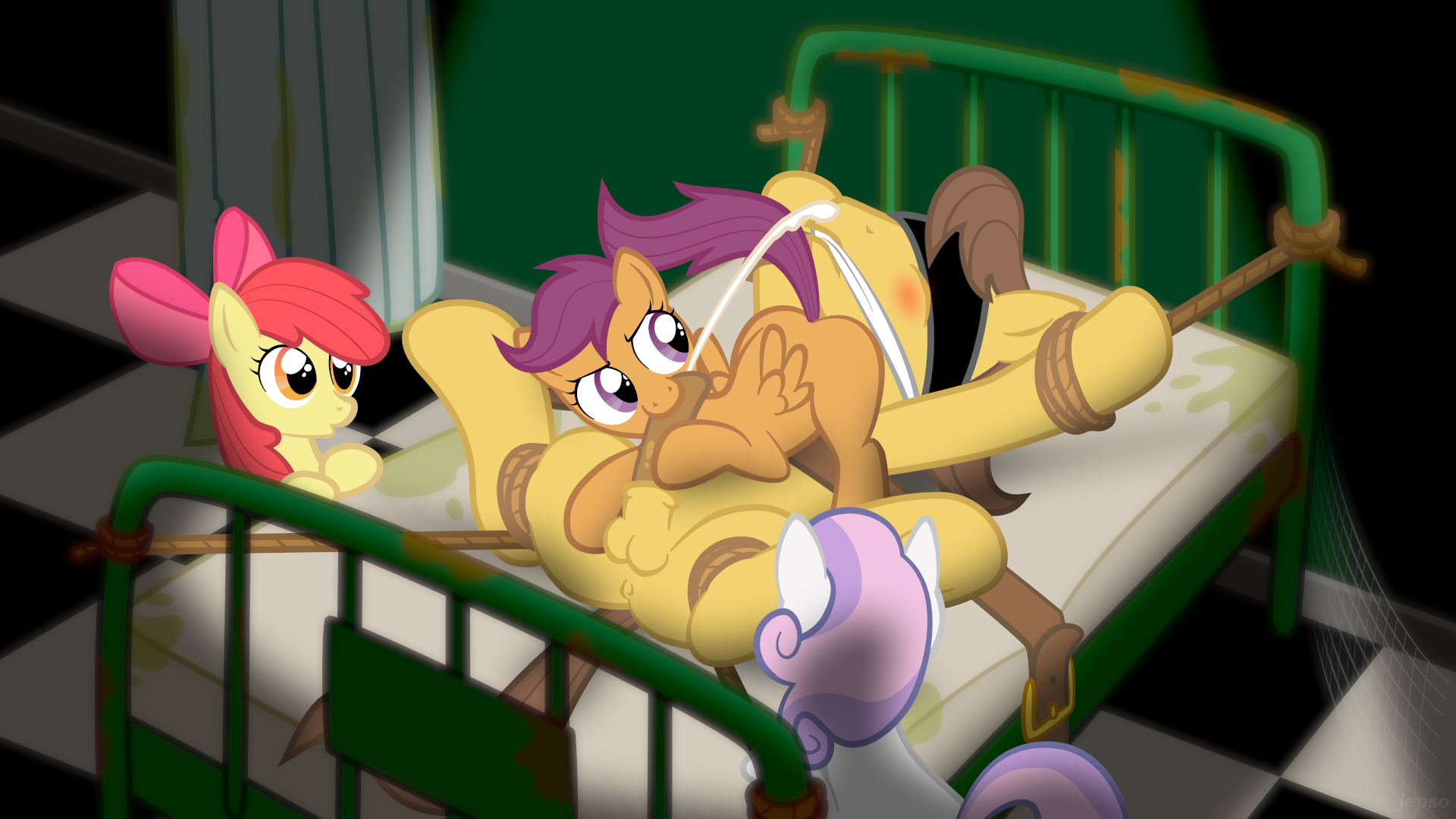 Scootaloo And Sweetie Belle Porn - 71434 - 69 position, anus, apple bloom, artist:jepso, balls ...