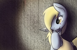 Size: 1280x832 | Tagged: safe, artist:dshou, derpy hooves, pegasus, pony, g4, duo, female, kunai, mare