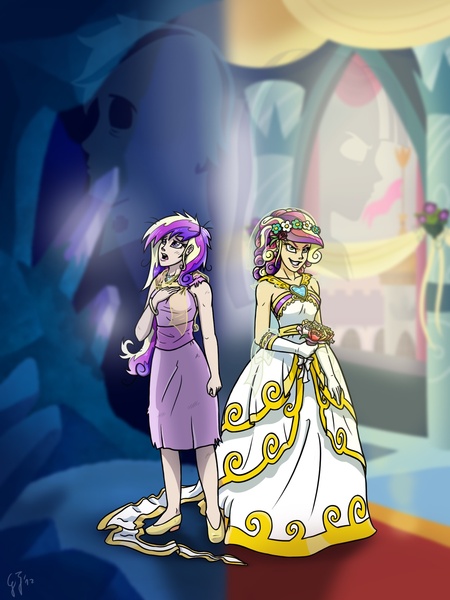 princess cadence and queen chrysalis