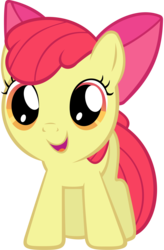 Size: 5000x7600 | Tagged: dead source, safe, artist:danton-damnark, apple bloom, g4, absurd resolution, simple background, transparent background, vector