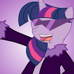 Size: 2000x2000 | Tagged: safe, artist:iyatsu, twilight sparkle, g4, avatar, high res, icon, row row fight tha powah