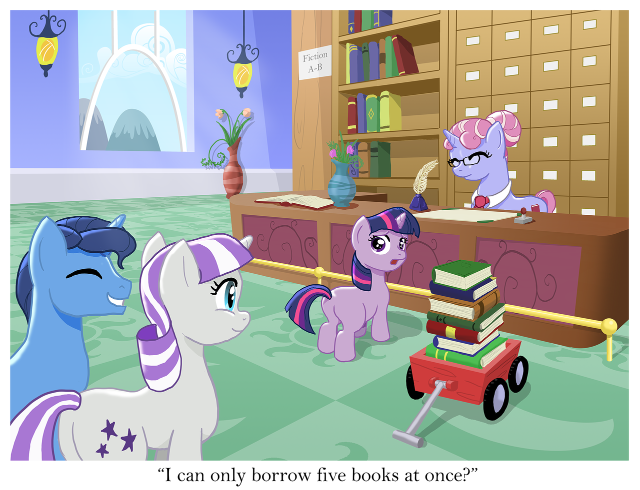 <b>pony</b>, unicorn, g4, adorkable, book, cute, dork, female, filly, filly twilig...