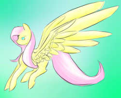 Size: 1162x937 | Tagged: safe, artist:xxhazukixx, fluttershy, pony, g4, female, solo