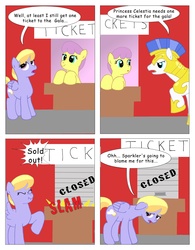 Size: 2103x2703 | Tagged: safe, artist:t-brony, cloud kicker, parasol, comic:friendship is tragic, g4, comic, high res, royal guard, scrunchy face