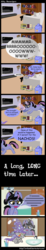 Size: 900x4881 | Tagged: safe, artist:evilbob0, oc, oc only, oc:pixelkitties, cat, pony, unicorn, comic